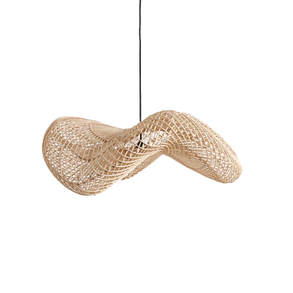 Lampada a sospensione Wave Natural Large Raw Materials