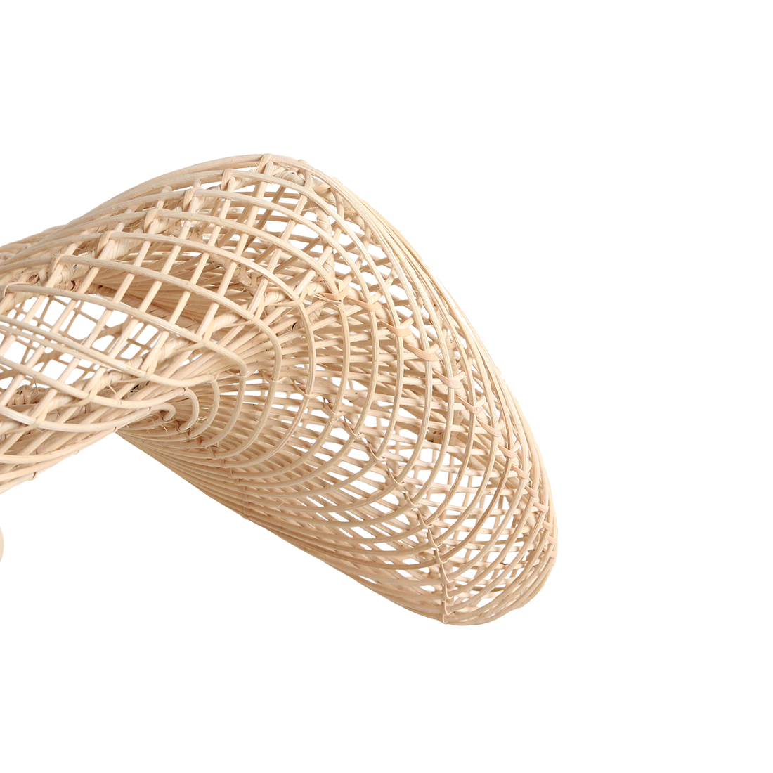 Lampada a sospensione Wave Natural Large Raw Materials