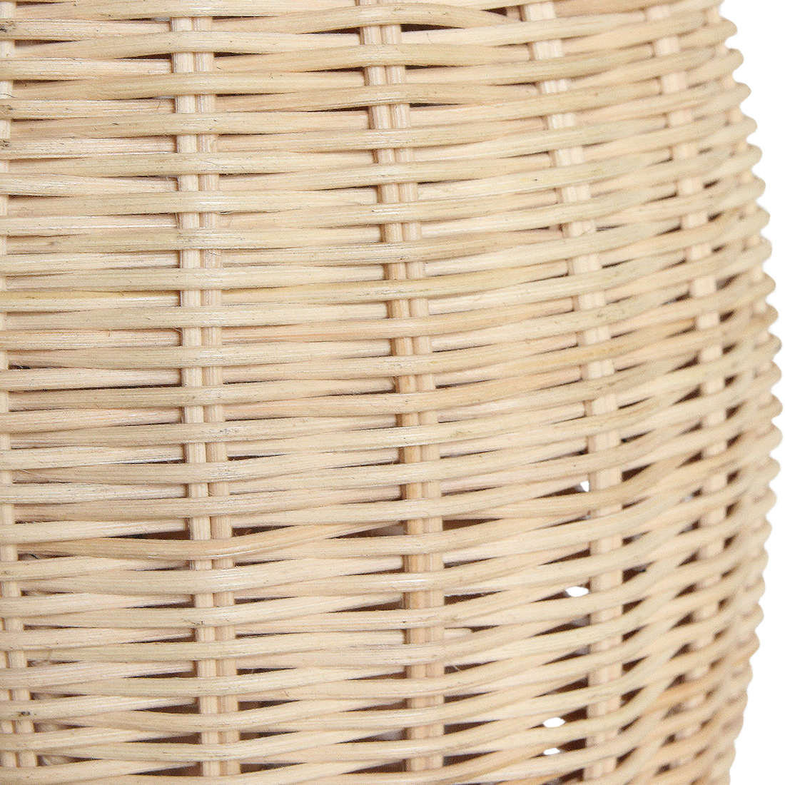 Lampada da terra Tao in rattan - 175 cm Raw Materials