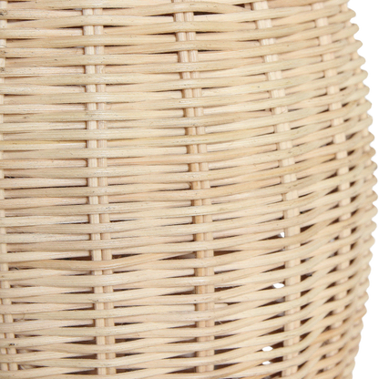 Lampada da terra Tao in rattan - 175 cm Raw Materials