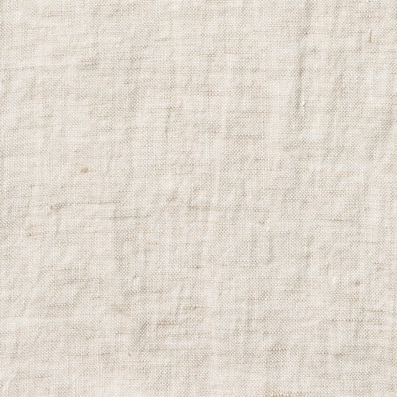 Linnen stof met natuurlijke matte textuur en luchtige uitstraling, ideaal voor gordijnen, kussens, beddengoed en meubelbekleding