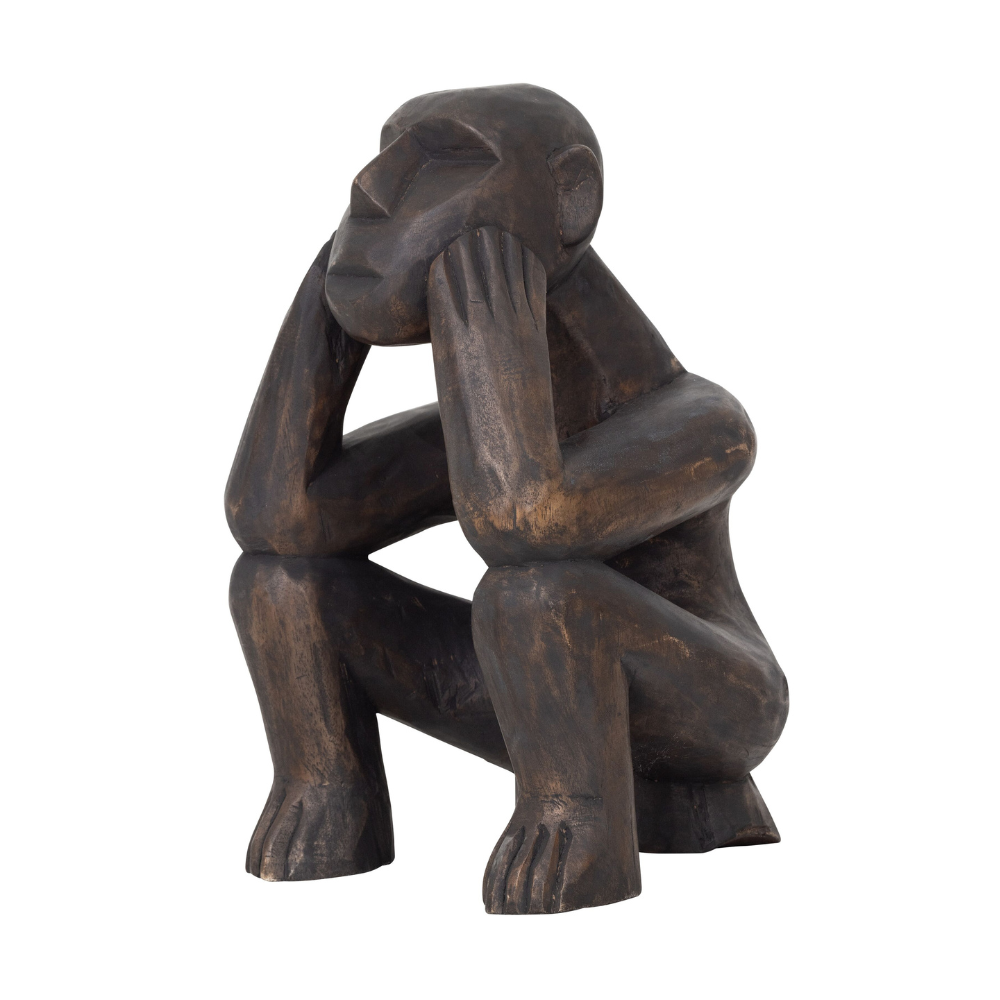 MUST Living Scultura Monkey Do Nothing