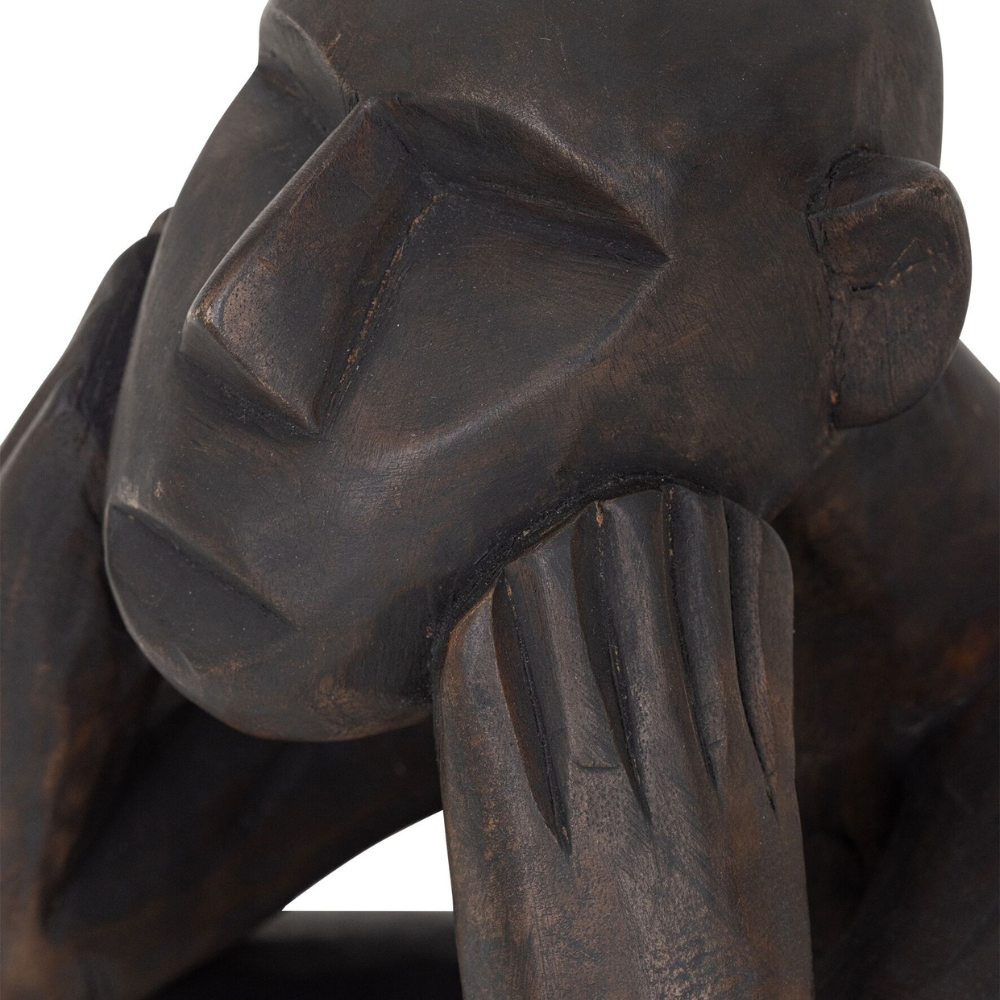 MUST Living Scultura Monkey Do Nothing