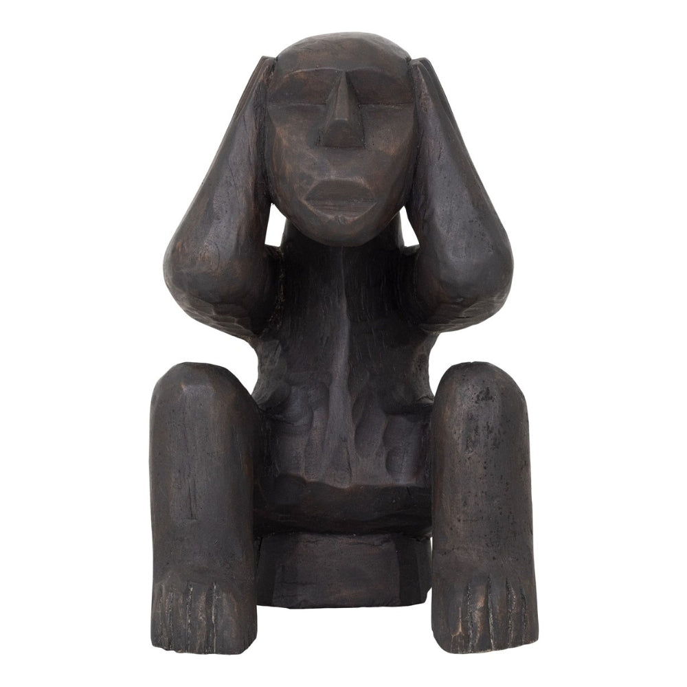 MUST Living Scultura Monkey Hear Nothing