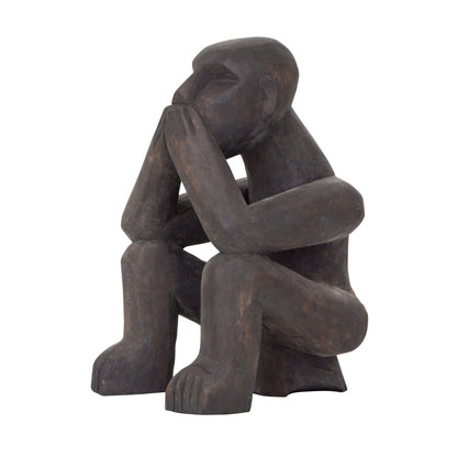 MUST Living Scultura Monkey Say Nothing