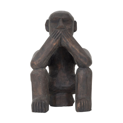 MUST Living Scultura Monkey Say Nothing