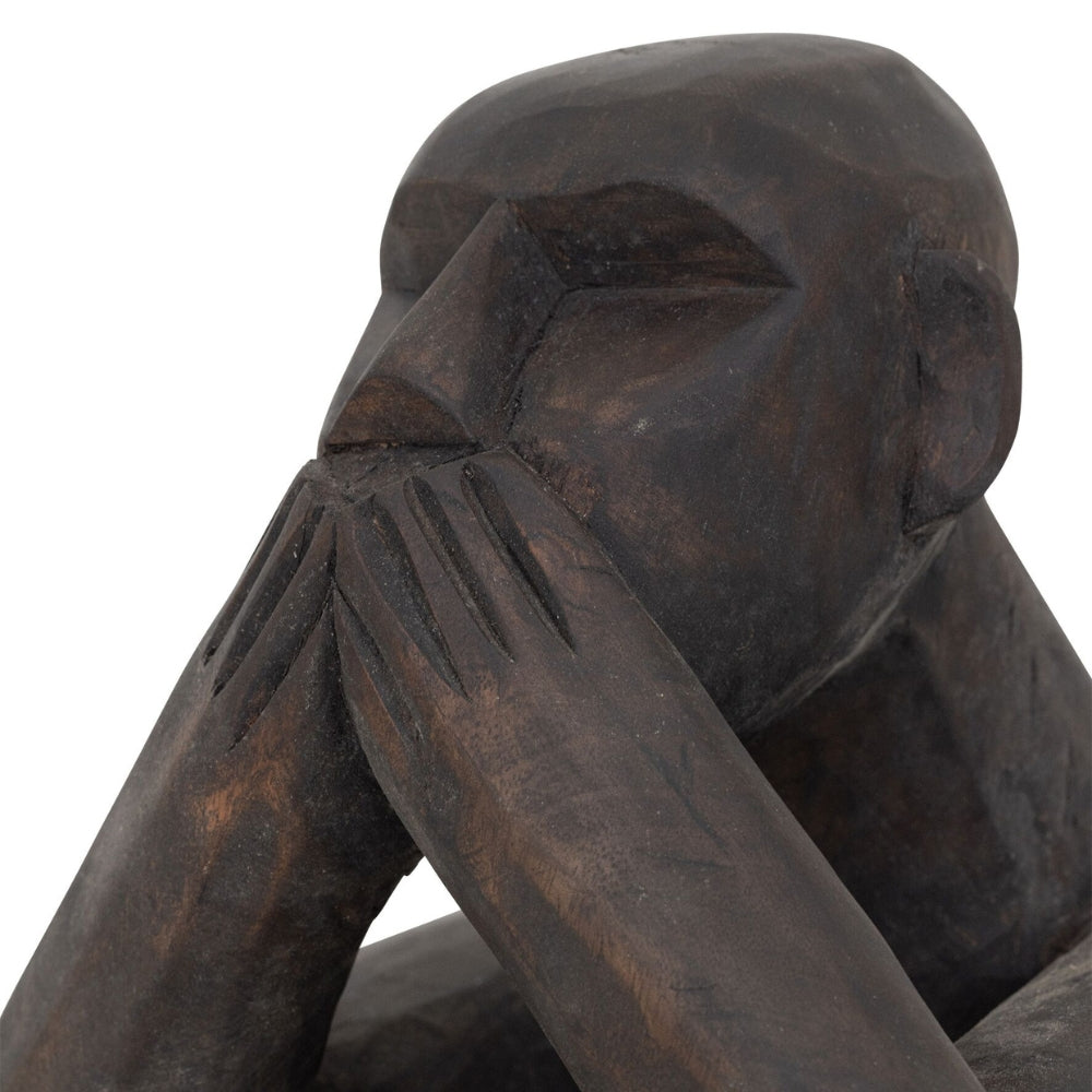 MUST Living Scultura Monkey Say Nothing