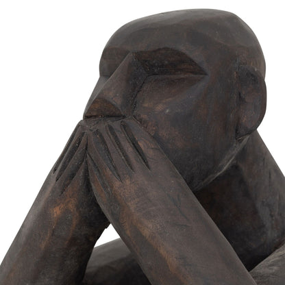 MUST Living Scultura Monkey Say Nothing
