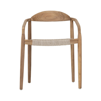 MUST Living Outdoor Sedia da pranzo Santiago in teak