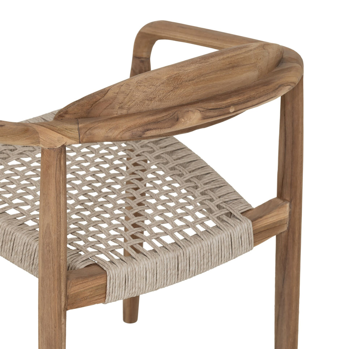 MUST Living Outdoor Sedia da pranzo Santiago in teak