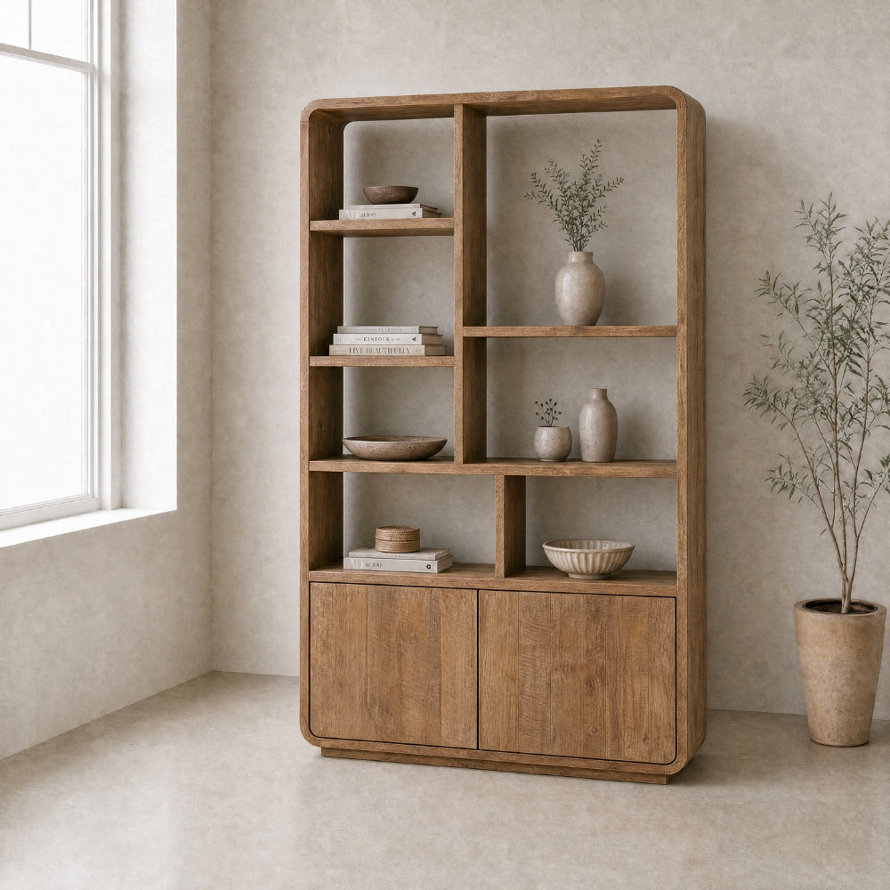 DTP Home Libreria Nova in Teak Riciclato Piccola