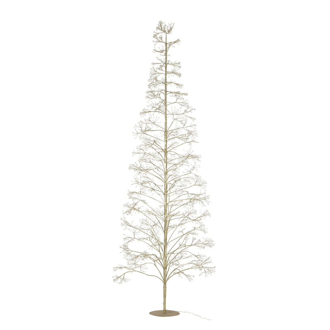 Albero di Natale 3000 LED Metallo Color Oro Large H300cm J-Line