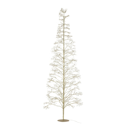 Albero di Natale 3000 LED Metallo Color Oro Large H300cm J-Line