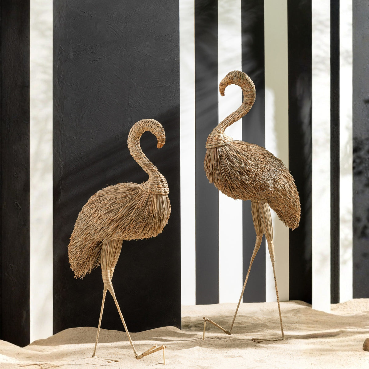 Flamingo Erba Naturale Piccola J-Line