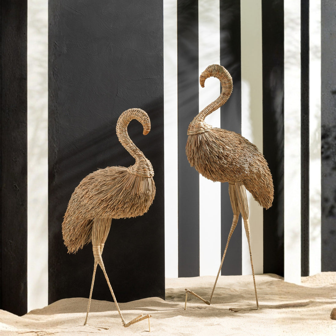 Erba naturale per flamingo grande J-Line