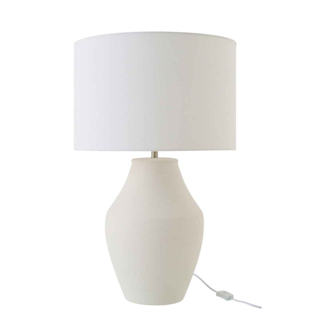 Lampada da tavolo Henri Ceramica Bianca J-Line