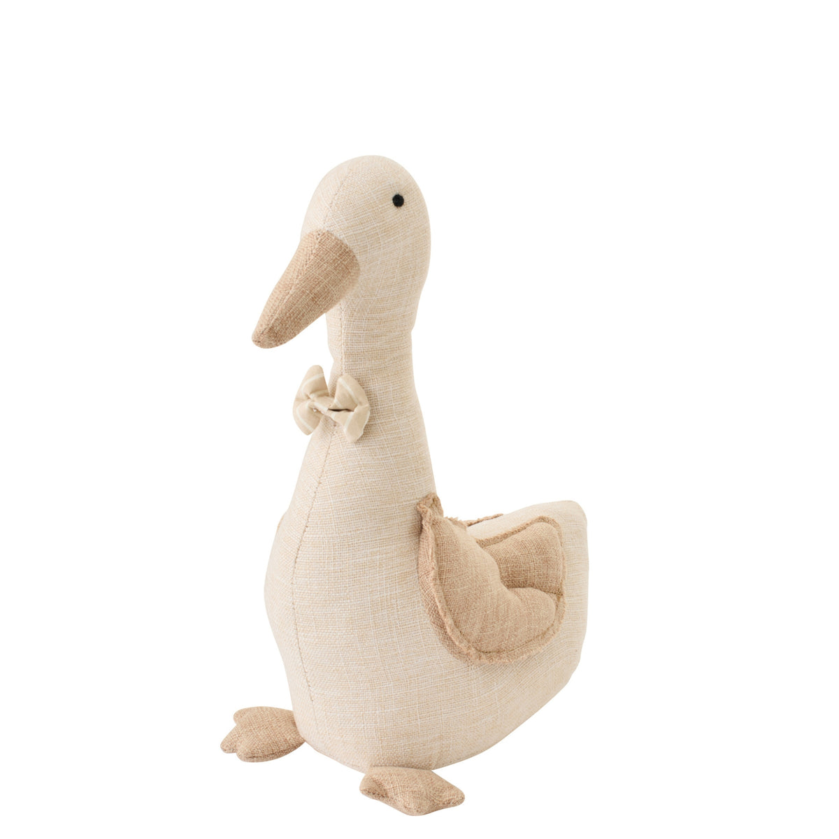 Tappaschiena a papera + fiocco a farfalla in poliestere beige J-Line