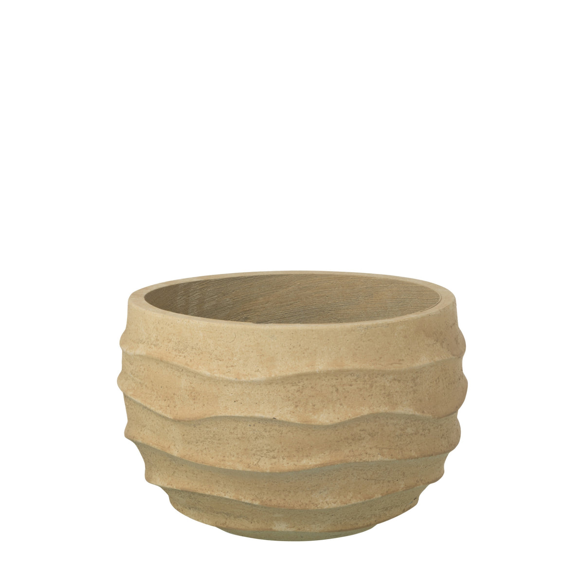 Vaso da fiori Golf + Outdoor Sabbia Beige Small J-Line
