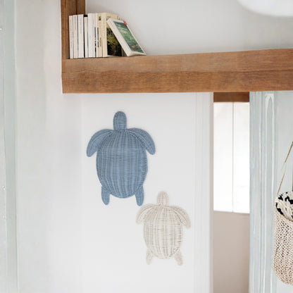 Decorazione da parete Tartaruga Ferro Blu scuro Piccola J-Line