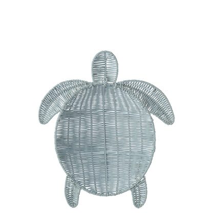 Decorazione da parete Tartaruga Ferro Azzurro Chiaro Large J-Line