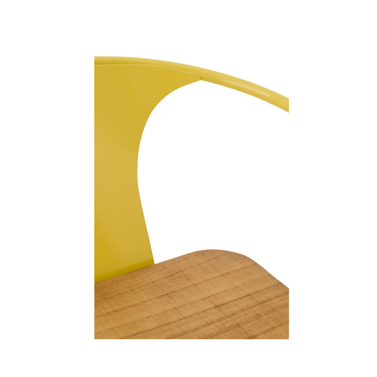 Sedia per bambini Evi Ferro/Multistrato Giallo J-Line