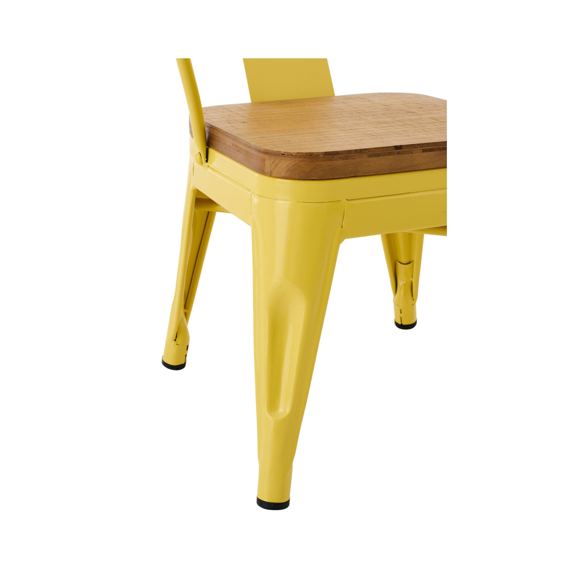 Sedia per bambini Evi Ferro/Multistrato Giallo J-Line