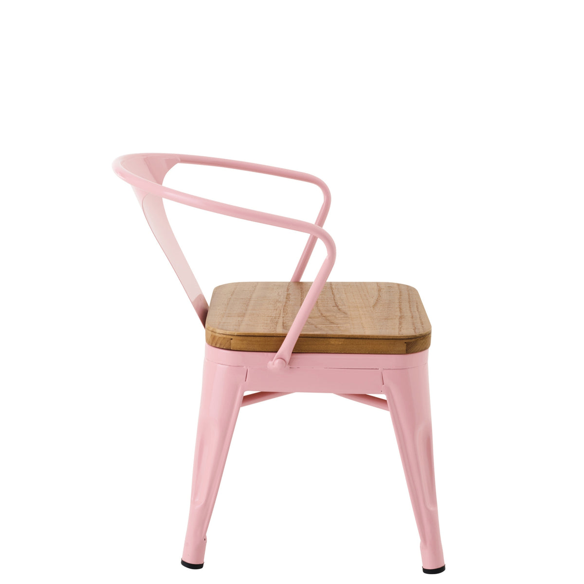 Sedia per bambini Evi Ferro/Multistrato Rosa chiaro J-Line