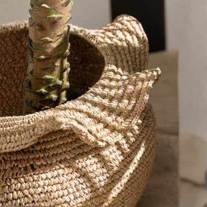 Cestino in sisal naturale J-Line