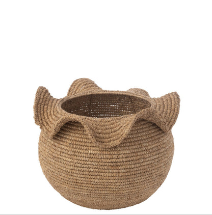 Cestino in sisal naturale J-Line