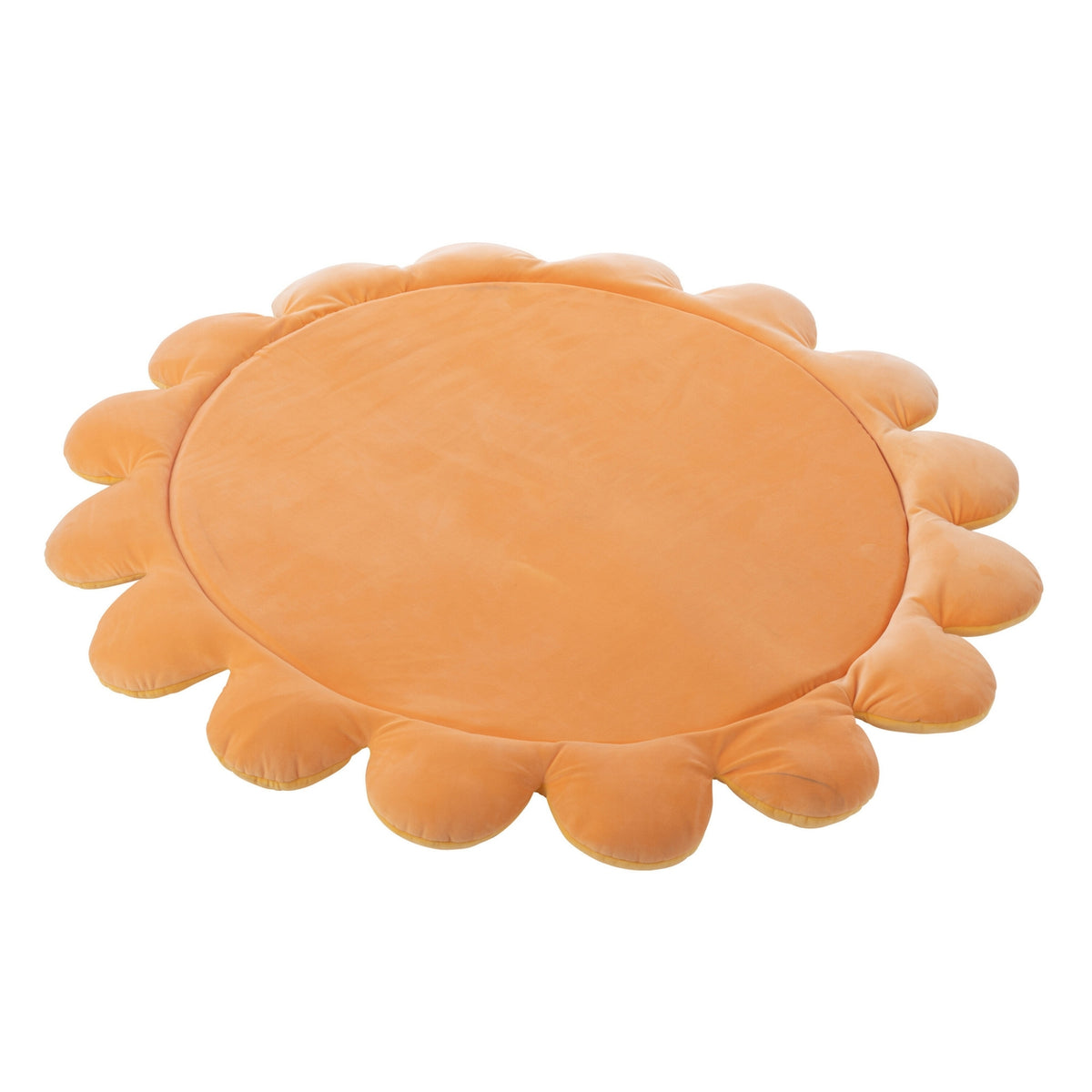 Tappetino da gioco Fiore Poliestere Arancione/Giallo J-Line