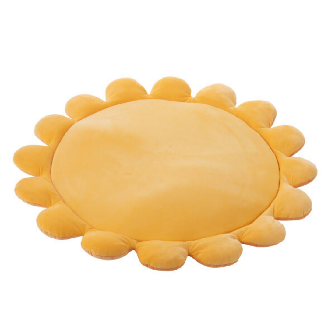 Tappetino da gioco Fiore Poliestere Arancione/Giallo J-Line
