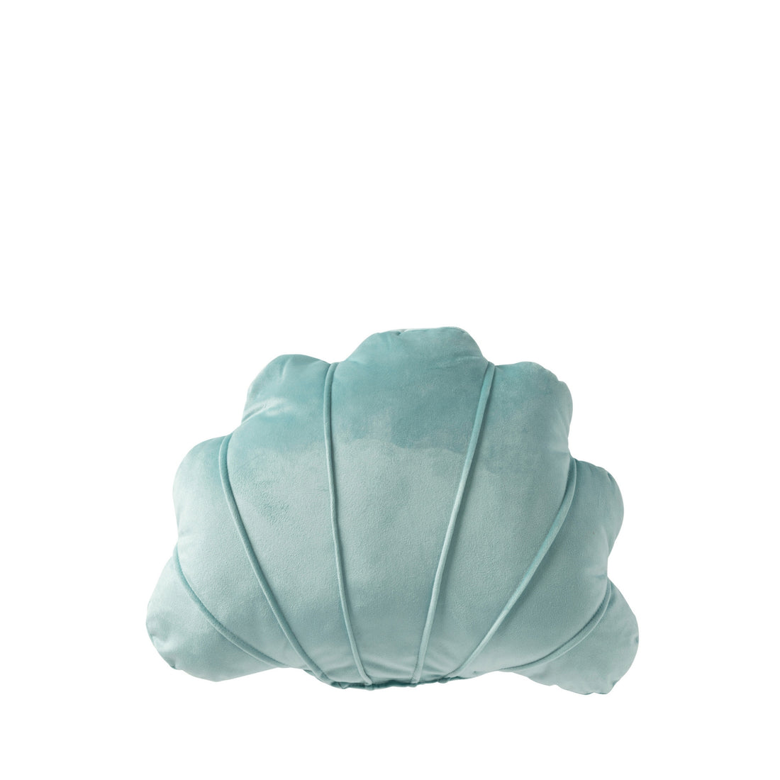 Cuscino Conchiglia Poliestere Turchese J-Line