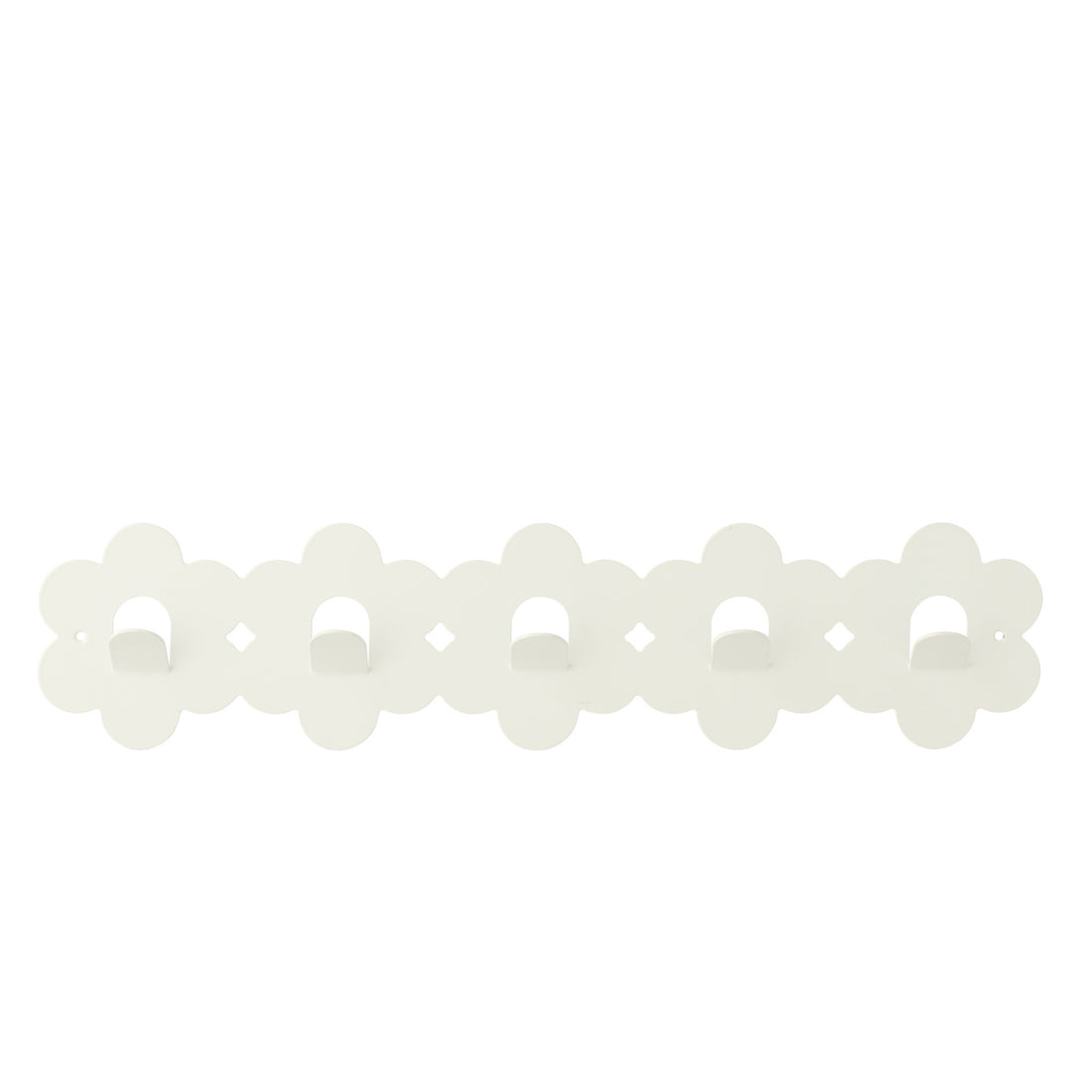 Appendiabiti Fiore Ferro Bianco J-Line