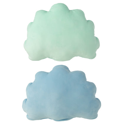 Cuscino per bambini in poliestere azzurro chiaro/verde menta assortito di J-Line