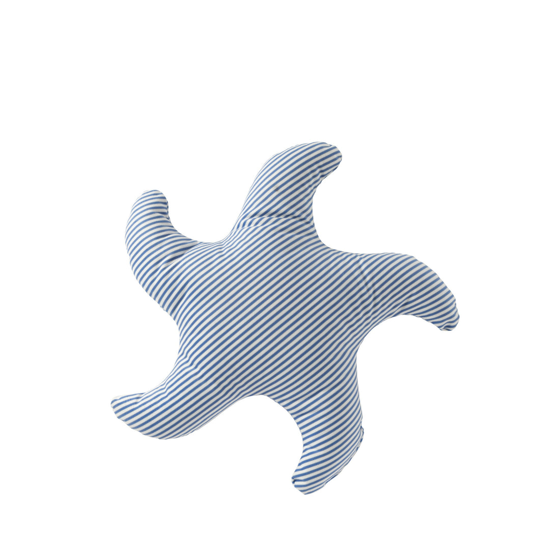 Cuscino Stella Marina a Righe Poliestere Blu/Bianco J-Line