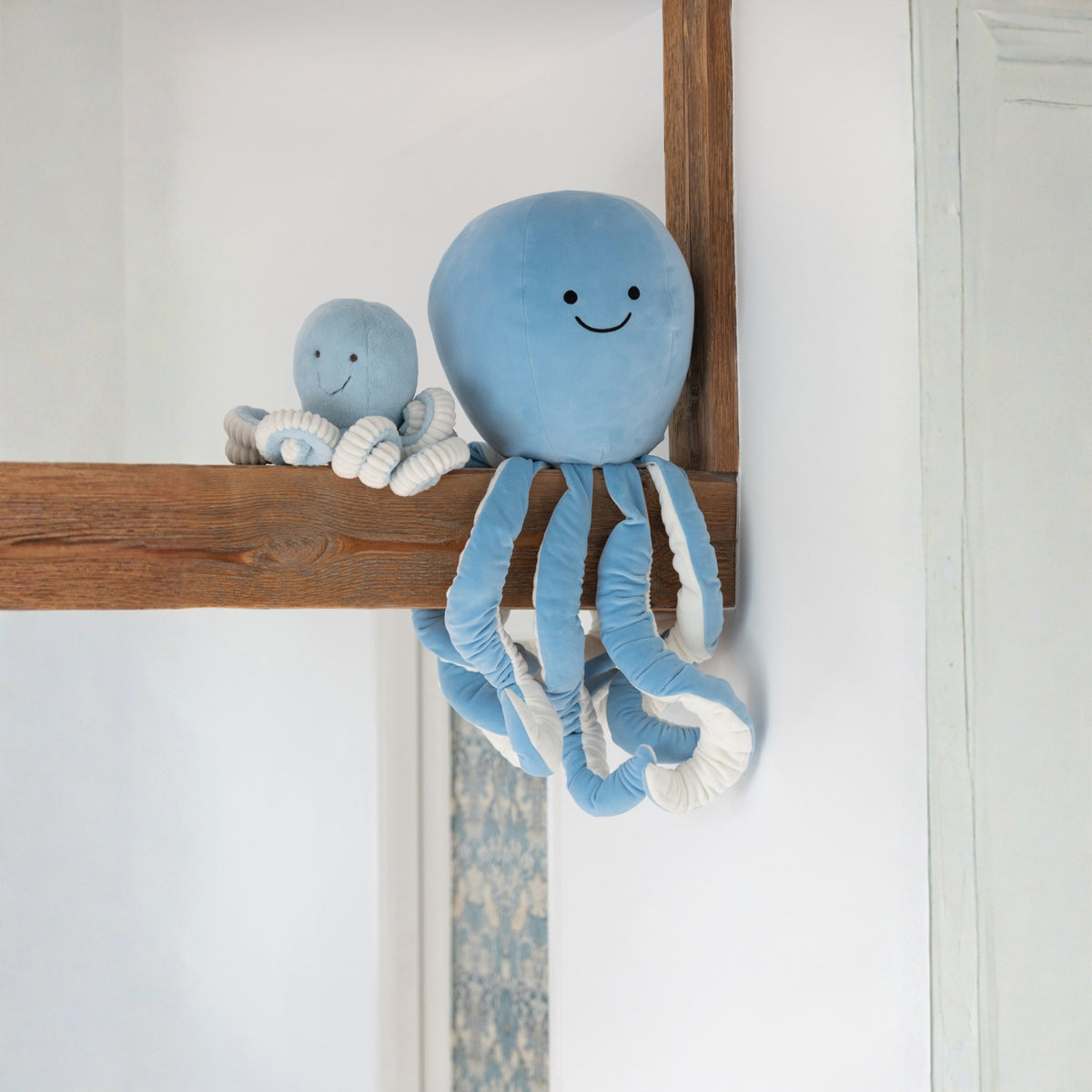 Assortimento Octopus in poliestere azzurro chiaro/verde menta di J-Line, 2 pezzi