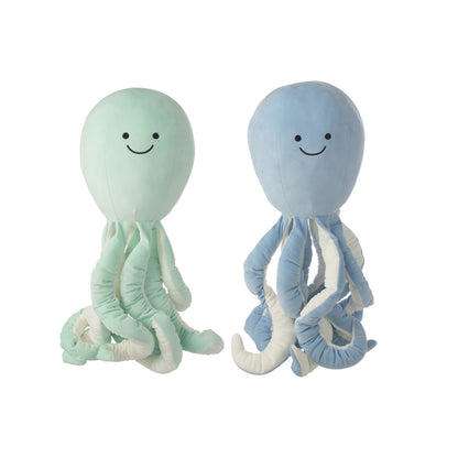 Assortimento Octopus in poliestere azzurro chiaro/verde menta di J-Line, 2 pezzi