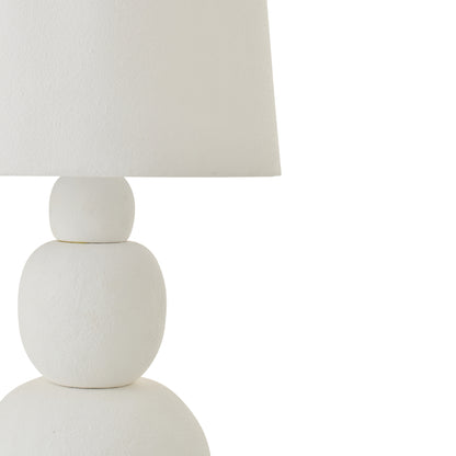 Lampada da tavolo Renee Ceramica Bianca Large J-Line