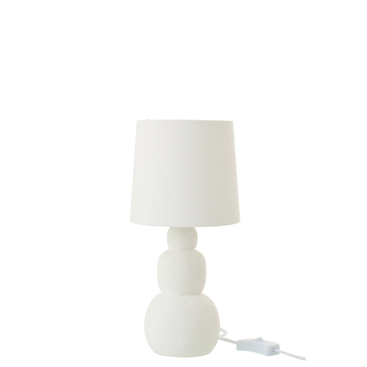 Lampada da tavolo Renee Ceramica Bianca Piccola J-Line