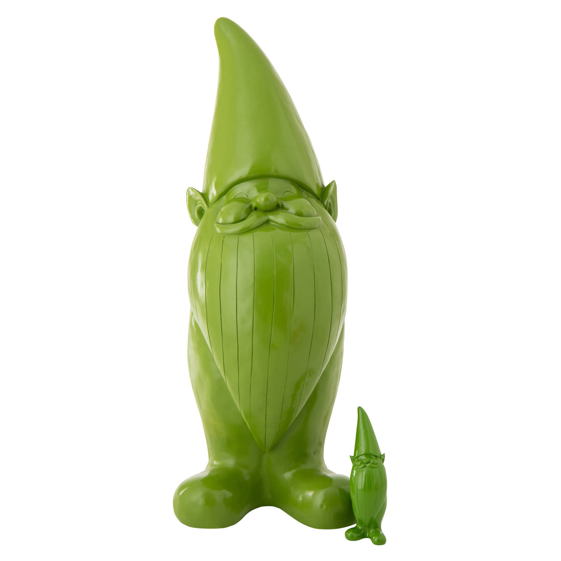 Gnomo in resina verde grande J-Line