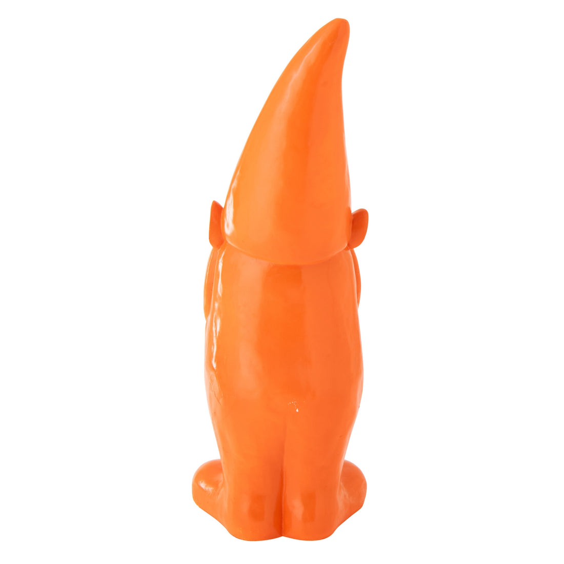 Gnomo in resina arancione grande J-Line