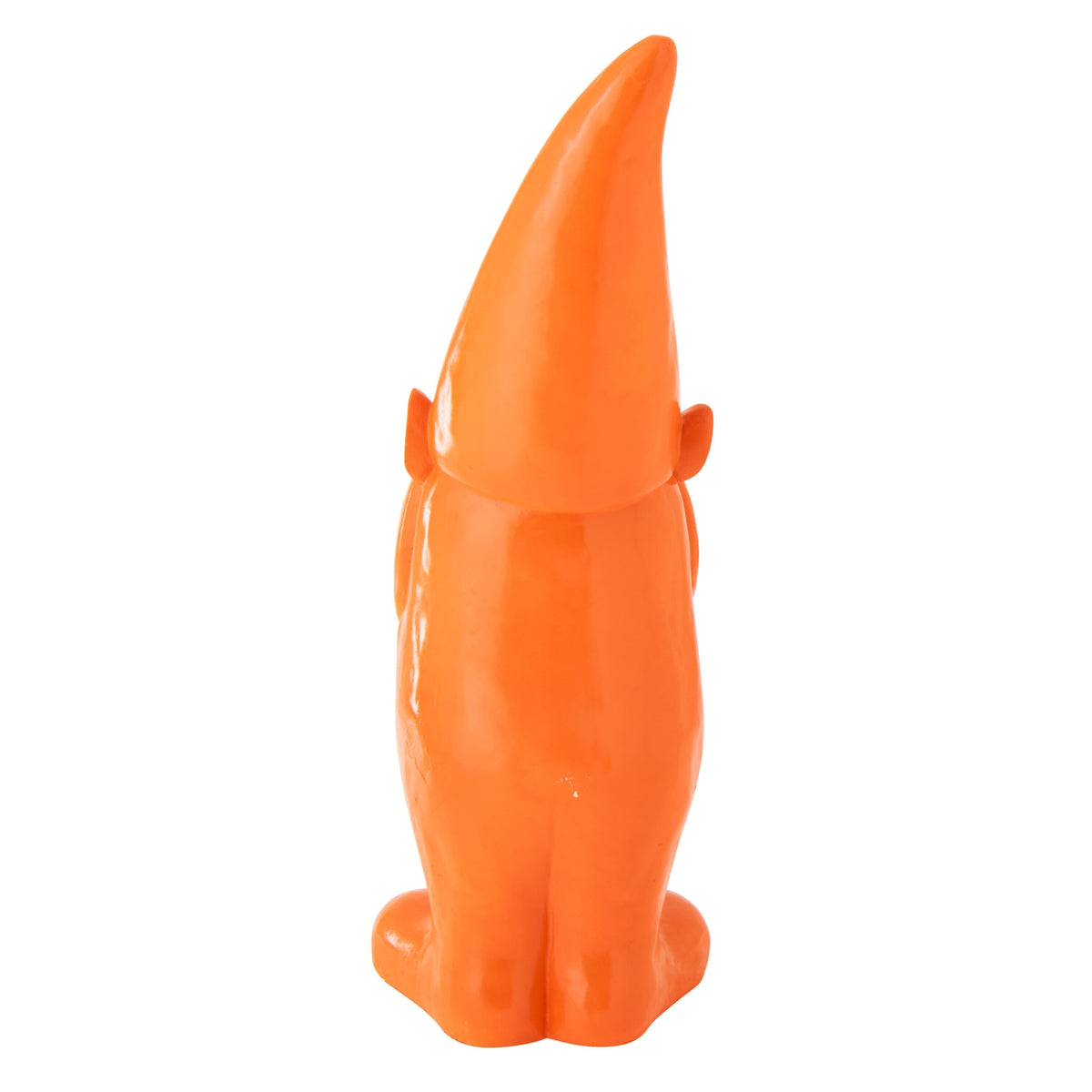 Gnomo in resina arancione grande J-Line