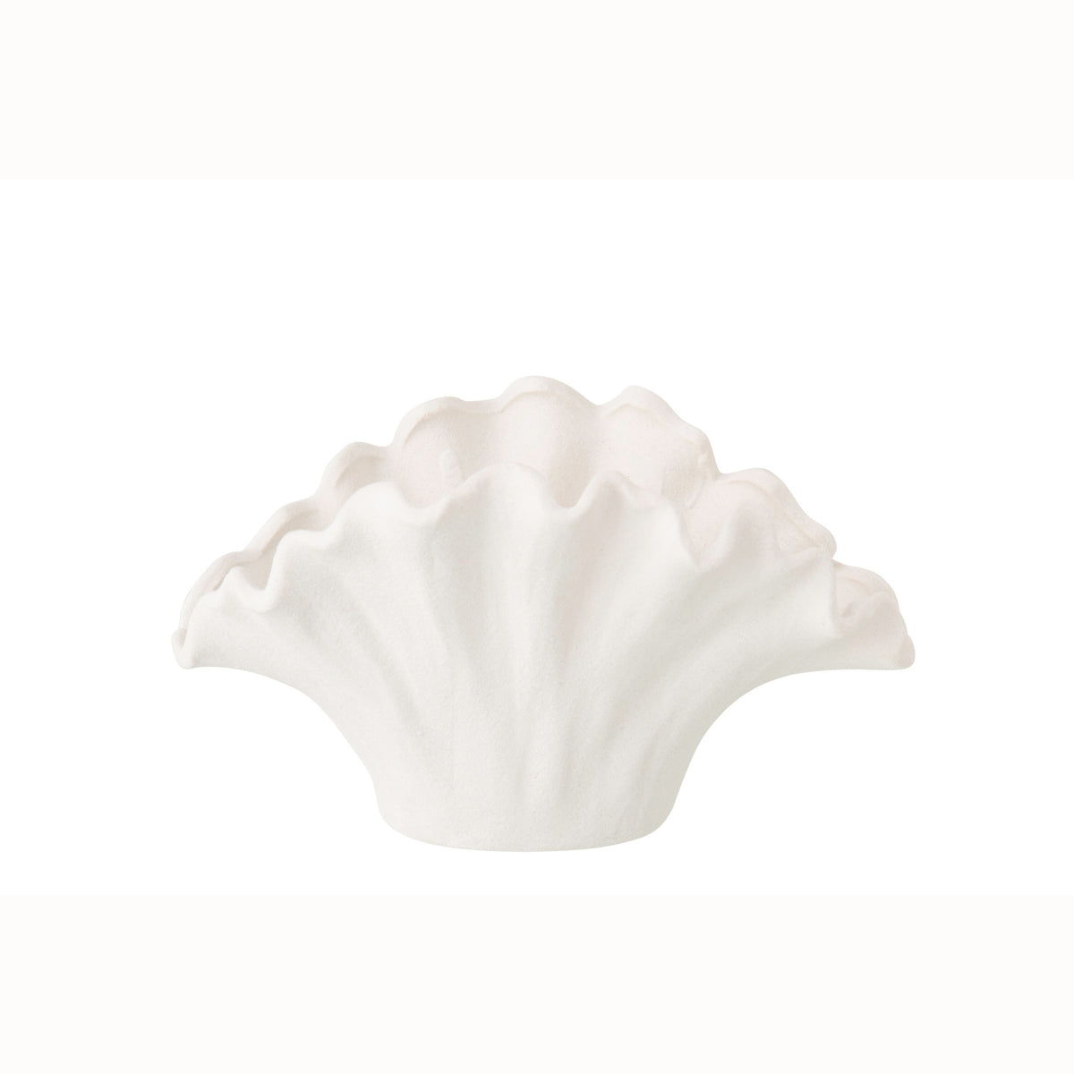Vaso Fiore Porcellana Bianca Piccolo J-Line
