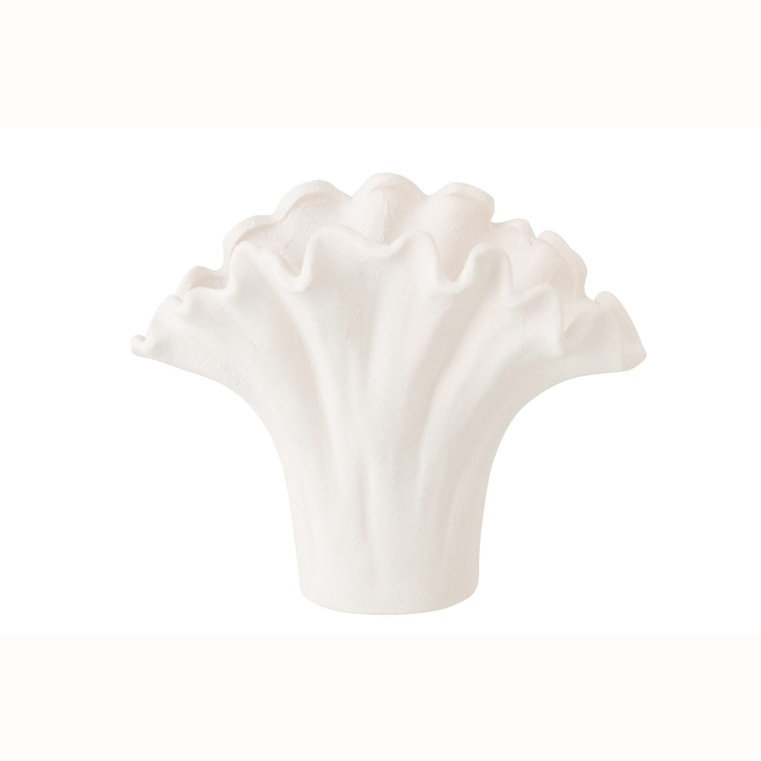 Vaso Fiore Porcellana Bianca Large J-Line