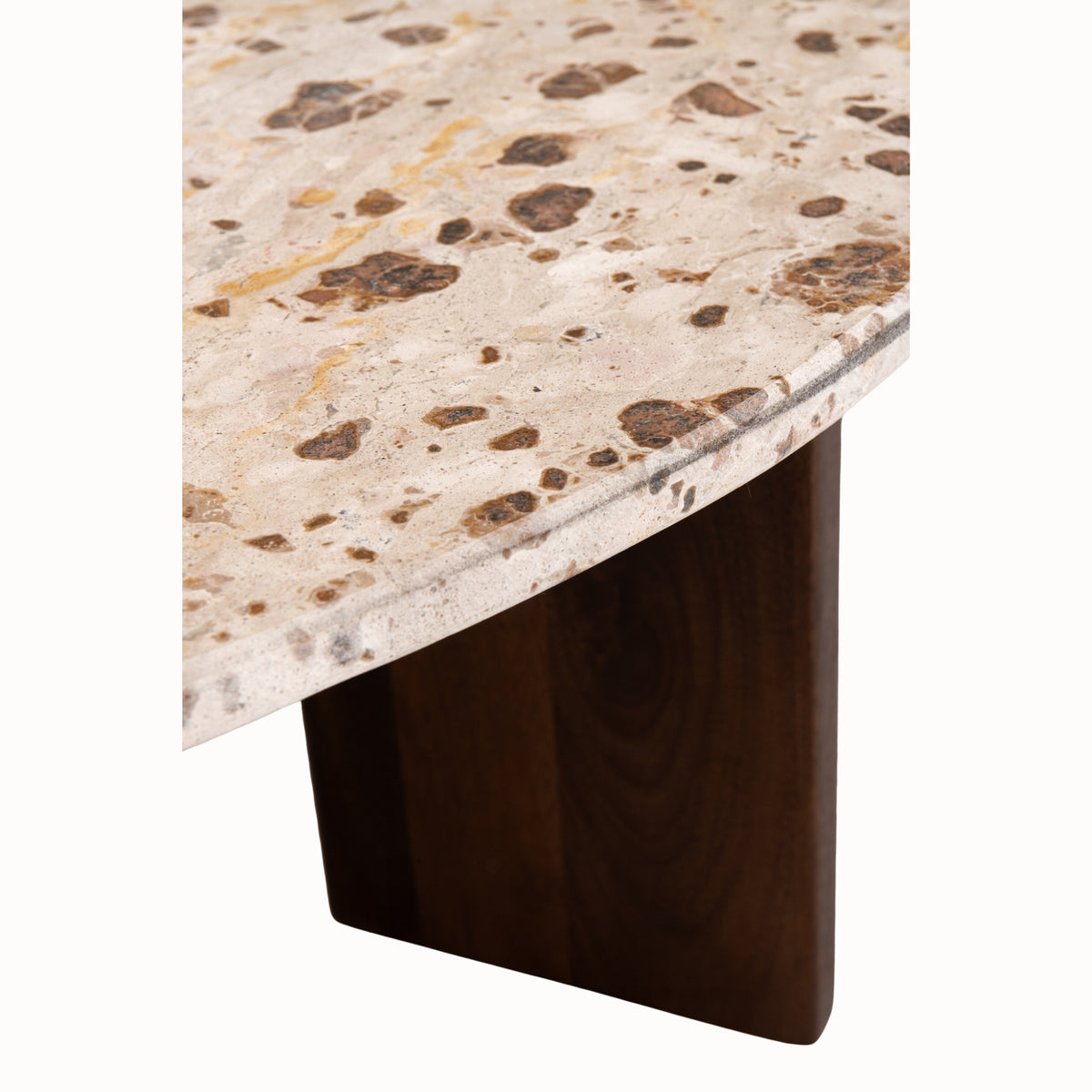 Tavolino da salotto Mathilde Marmo Naturale/Beige J-Line