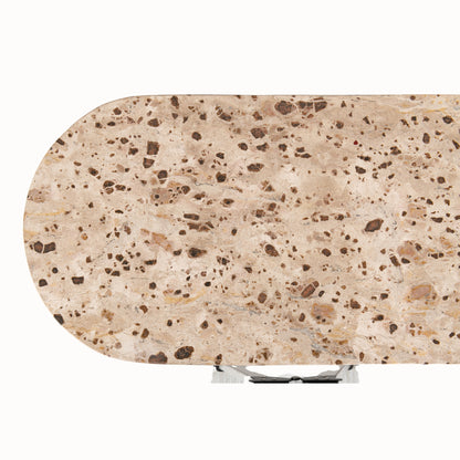 Tavolino Mathilde Marmo Naturale/Beige J-Line