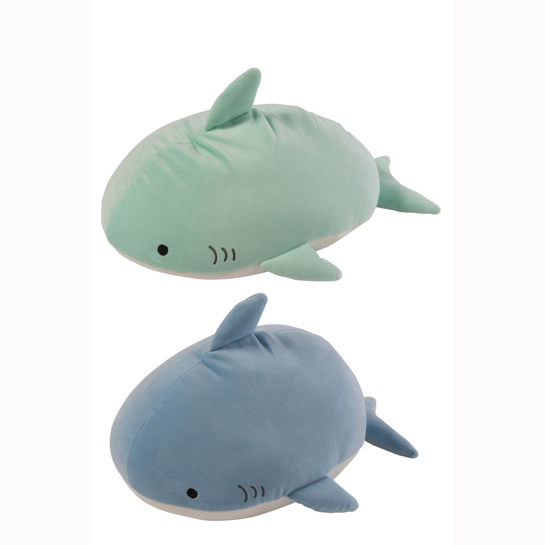 Squalo in poliestere azzurro chiaro/verde menta, assortimento di J-Line 2