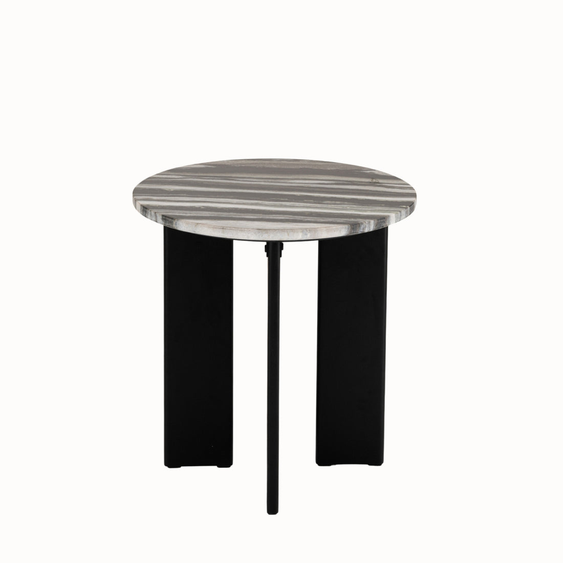 Tavolino Mathilde Marmo Nero/Grigio J-Line