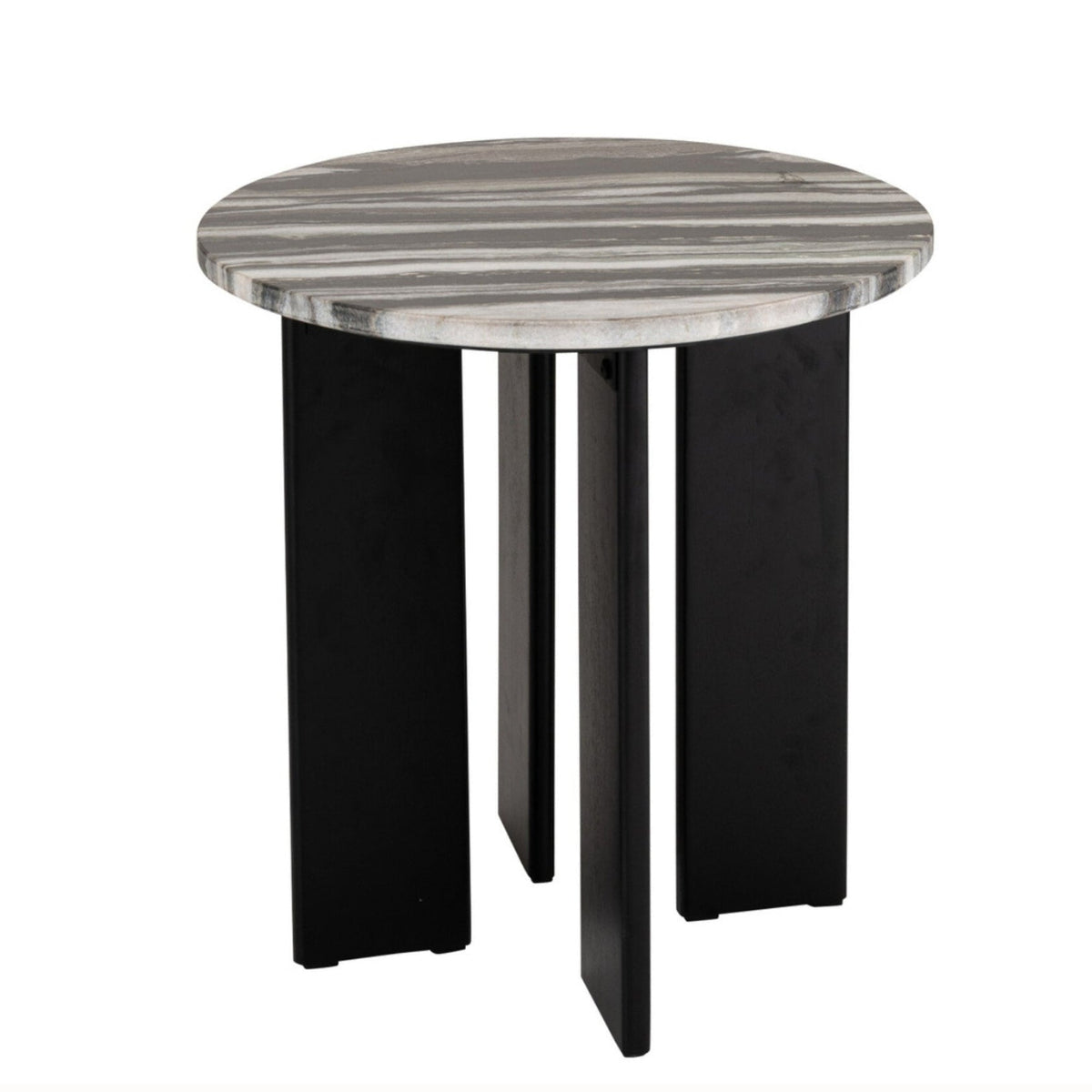 Tavolino Mathilde Marmo Nero/Grigio J-Line