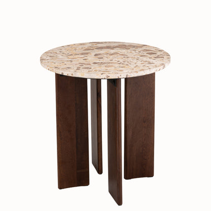 Tavolino Mathilde Marmo Naturale/Beige J-Line